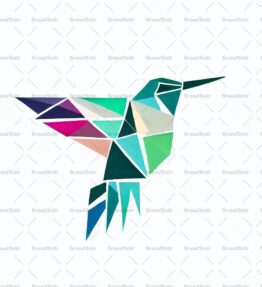 Geometrischer Kolibri